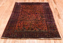 silk kashan Rug - # 126610