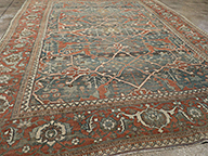 Antique bidjar, geirous Carpet - # 58067