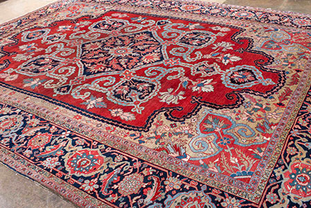 Antique heriz Carpet - # 58239