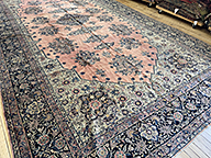 Antique kashan Carpet - # 78245