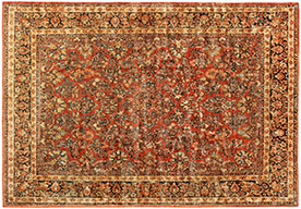 Antique sarouk Carpet - # 58231