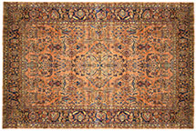 Antique sarouk Carpet - # 58234
