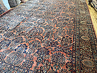 Antique sarouk Carpet - # 78247