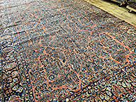 Antique sarouk Carpet - # 78287