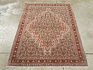 Antique senna Rug - # 58124