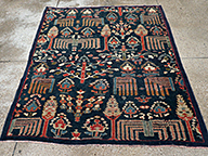 Antique sultan abad Rug - # 58123
