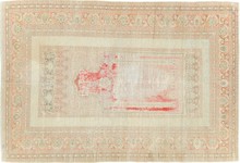 distressed Rug - # 106958