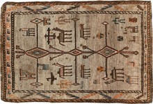 gabbeh Rug - # 107097