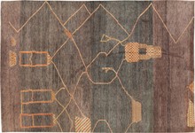 gabbeh Carpet - # 107687