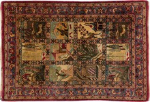 kashan Rug - # 104645