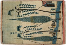kashan Rug - # 105843