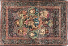 kirman Rug - # 100689