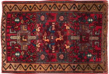 kurdish Rug - # 106774