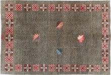 meshed Rug - # 106909