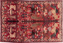 pictorial Rug - # 107506