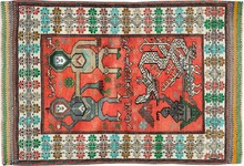 tribal Rug - # 105725