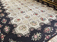 Vintage needlepoint Carpet - # 78361