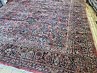 Vintage sarouk Carpet - # 78244
