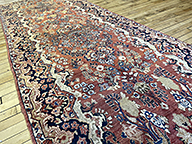 Vintage sarouk Runner - # 78211